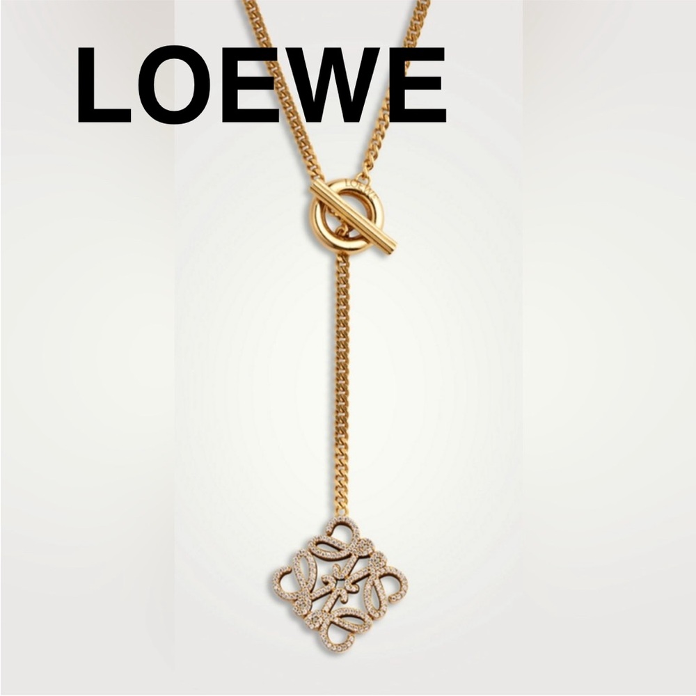 Loewe Gold Pendant Necklace